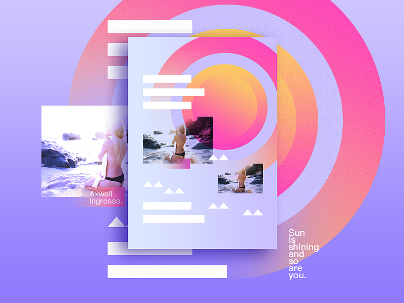 缤纷的色彩（图ZMTQ5Mjg2MTg0） - 海报 - 站酷设计师没意义的土肥圆原创素材 - 站酷ZCOOL