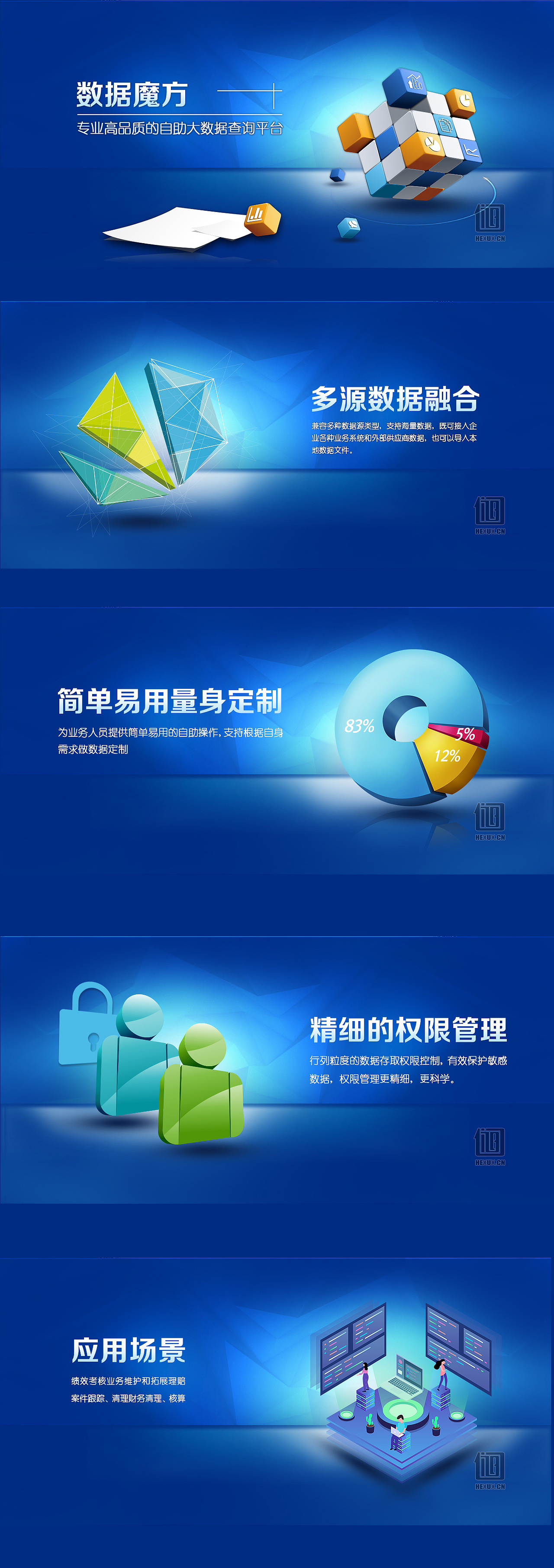 数据魔方（图ZMjI2MjM4ODY0） - 企业官网 - 站酷设计师VisionDonkey原创素材 - 站酷ZCOOL