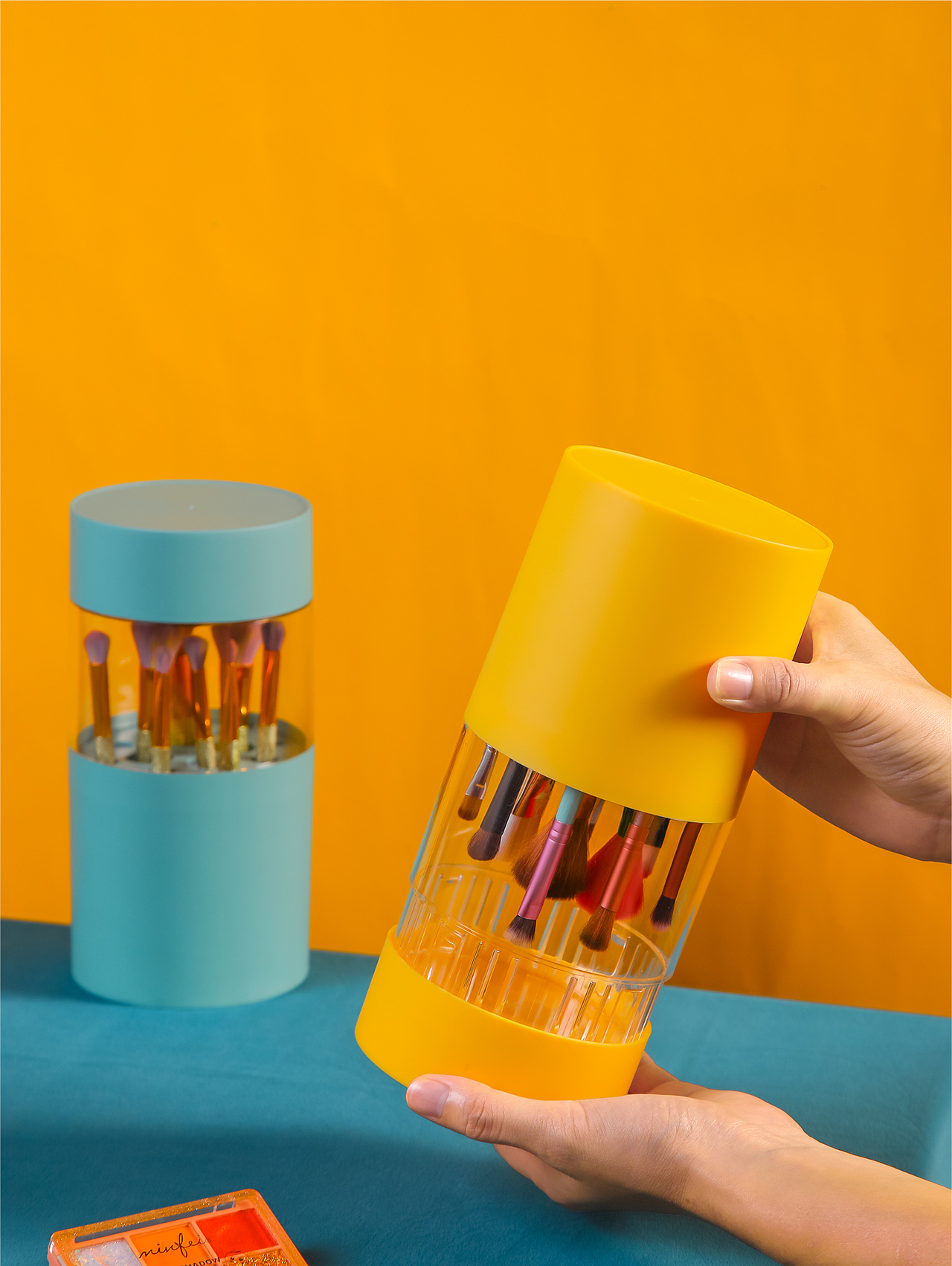 化妆刷收纳桶（图ZMjI4NjA5NzQ0） - 产品摄影 - 站酷设计师开水电商摄影原创素材 - 站酷ZCOOL
