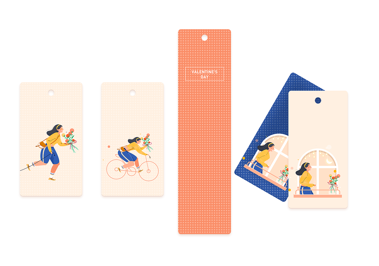 情人节·一些周边（图ZMTA5ODcwOTky） - 其他平面 - 站酷设计师董小咩原创素材 - 站酷ZCOOL