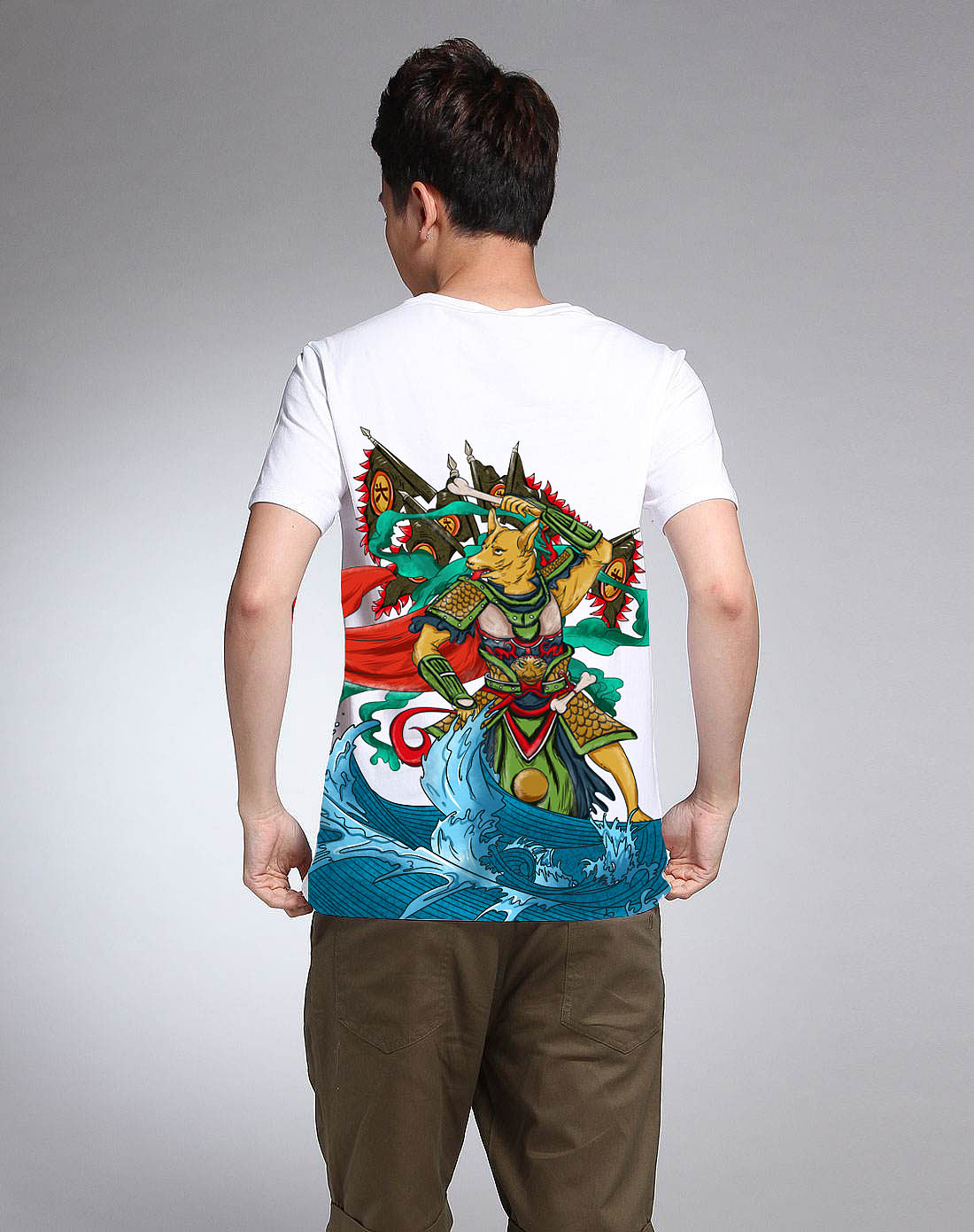 生肖插画——哮天犬之浪涛尽