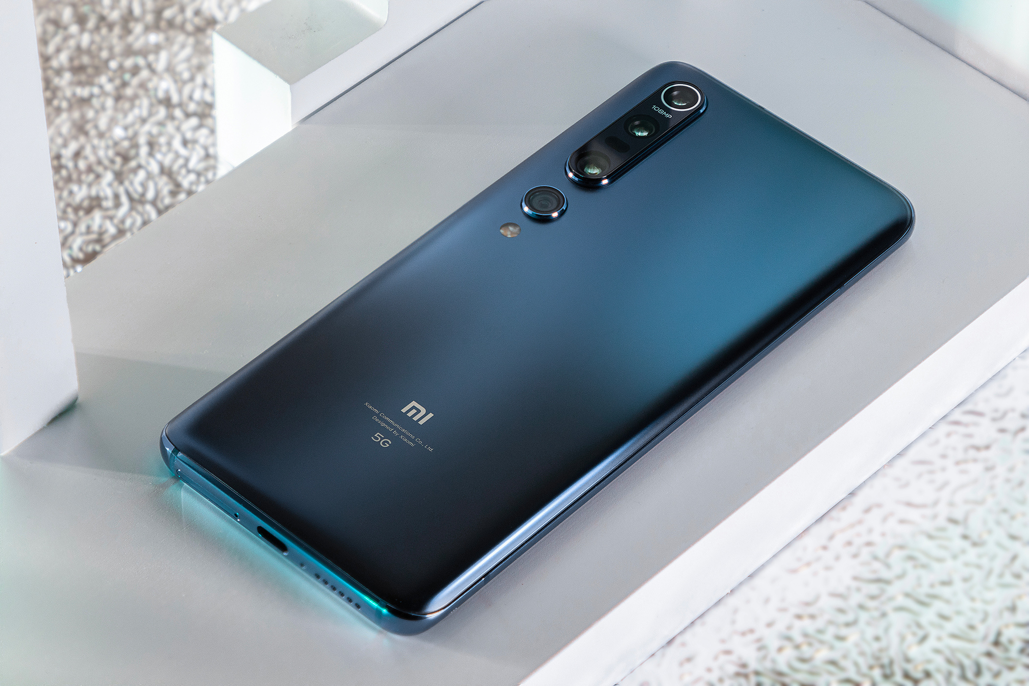 小米10 pro 星空蓝炫彩开箱 i