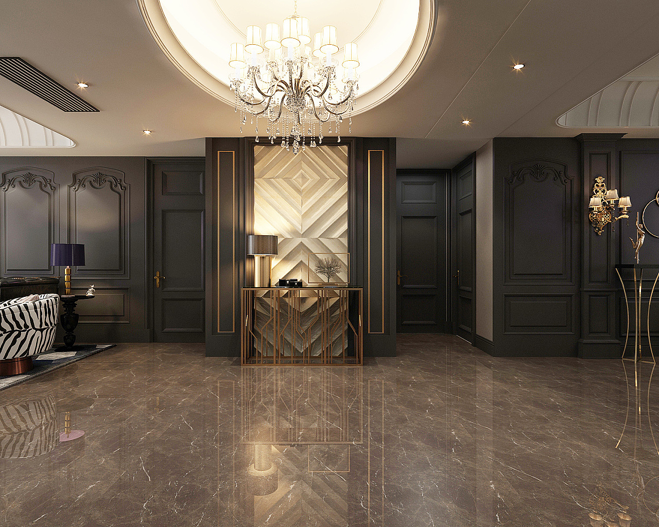 【保定梵壹装饰】直隶新城200新古典风格案例_保定梵壹装饰-站酷zcool