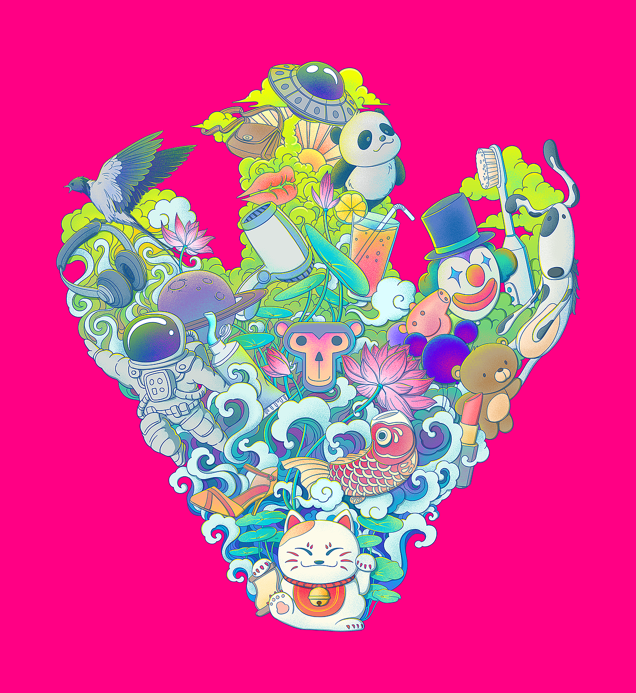 logo插画（图ZMjQwNjQxMTMy） - 商业插画 - 站酷设计师噗啦噗啦HU原创素材 - 站酷ZCOOL