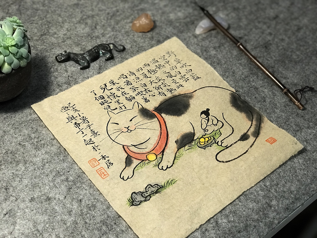 放下,能量才会成倍地增加-生活小品合集四(图ZMTc0NTg5Nzky) - 绘画 - 站酷设计师子鹿Milaky原创素材 - 站酷ZCOOL