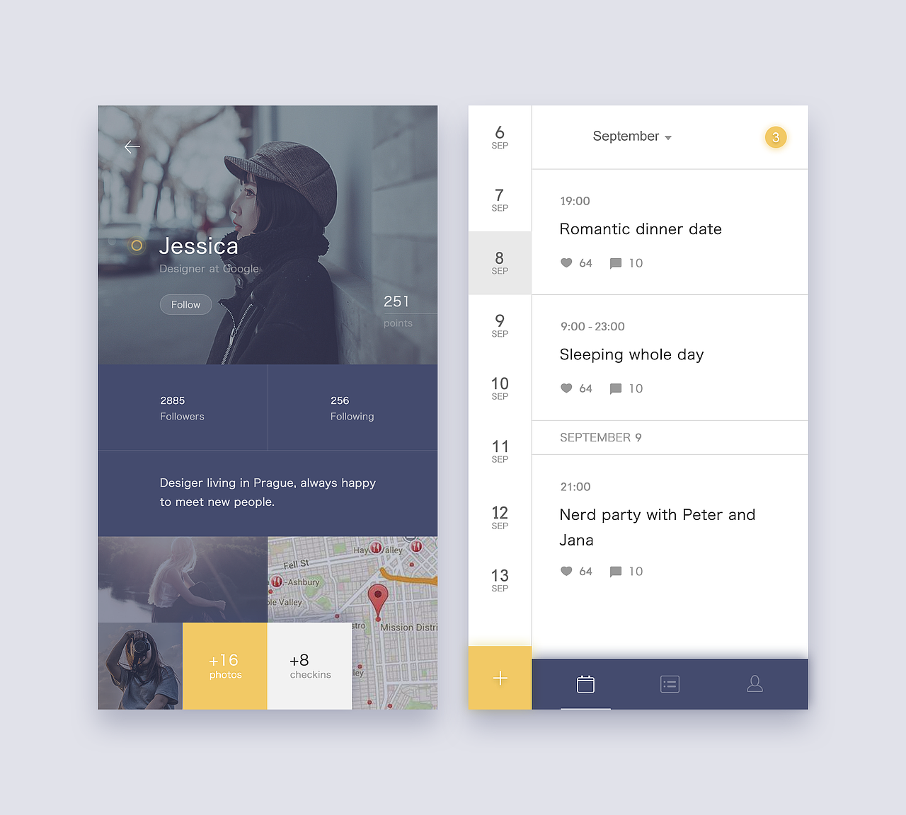 一组页面练习（图ZNzU4Njg5NjA=） - APP界面 - 站酷设计师清风淡影原创素材 - 站酷ZCOOL