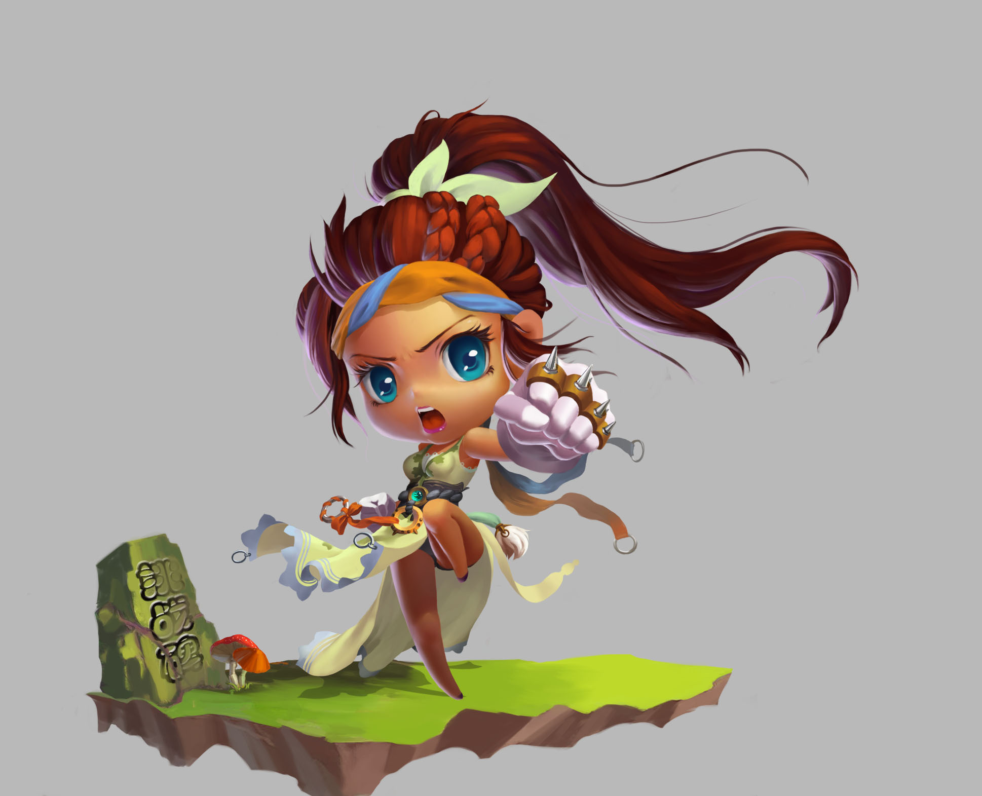 q版|插画|游戏原画|柠檬味的鳗鱼 - 原创作品 - 站酷 (zcool)