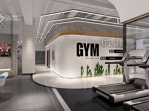 Clarify Gym主题健身房设计