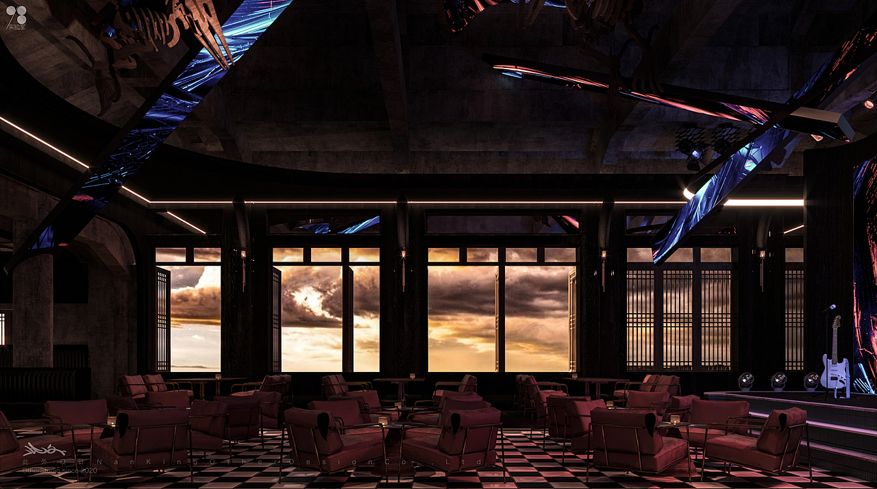 Garret bar（图ZMjA5NjY0MzMy） - 家装设计 - 站酷设计师倪鹏飞NEDO原创素材 - 站酷ZCOOL