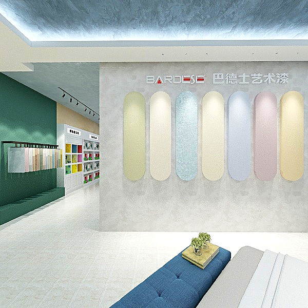 巴德士艺术漆专卖店图片