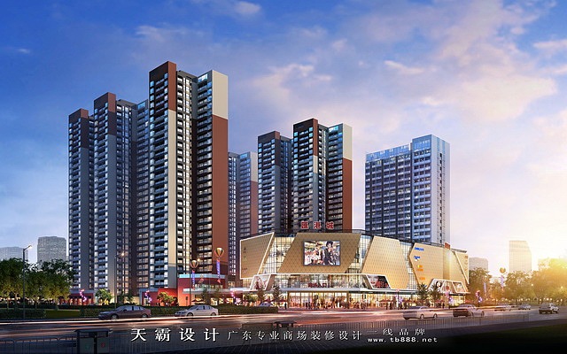 一线水准城市综合体装修设计效果图供参考_商业街天霸设计-站酷zcool