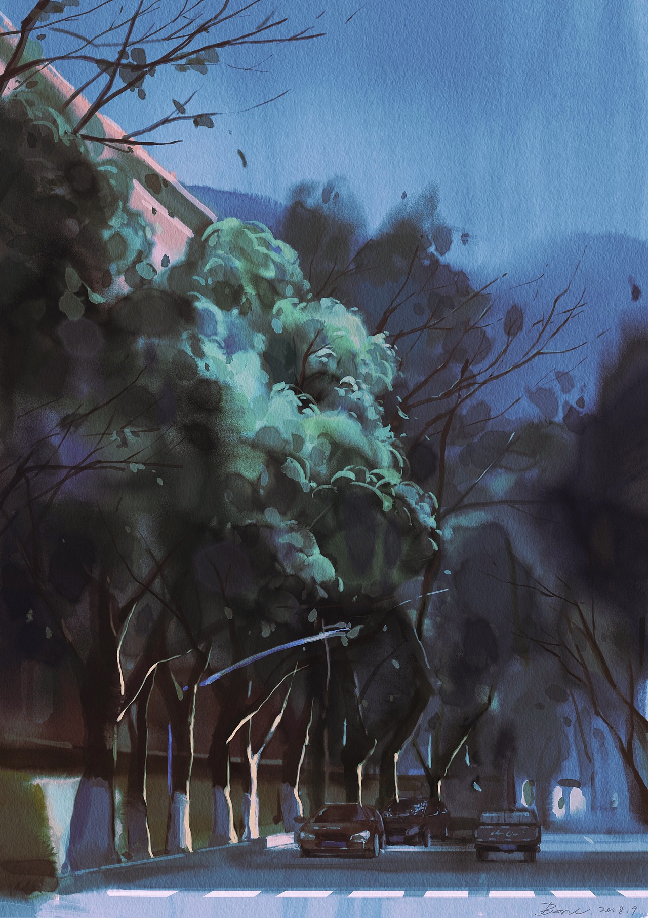 2018插画总结（图ZMTQ0MzA2NDky） - 创作习作 - 站酷设计师阿棒原创素材 - 站酷ZCOOL