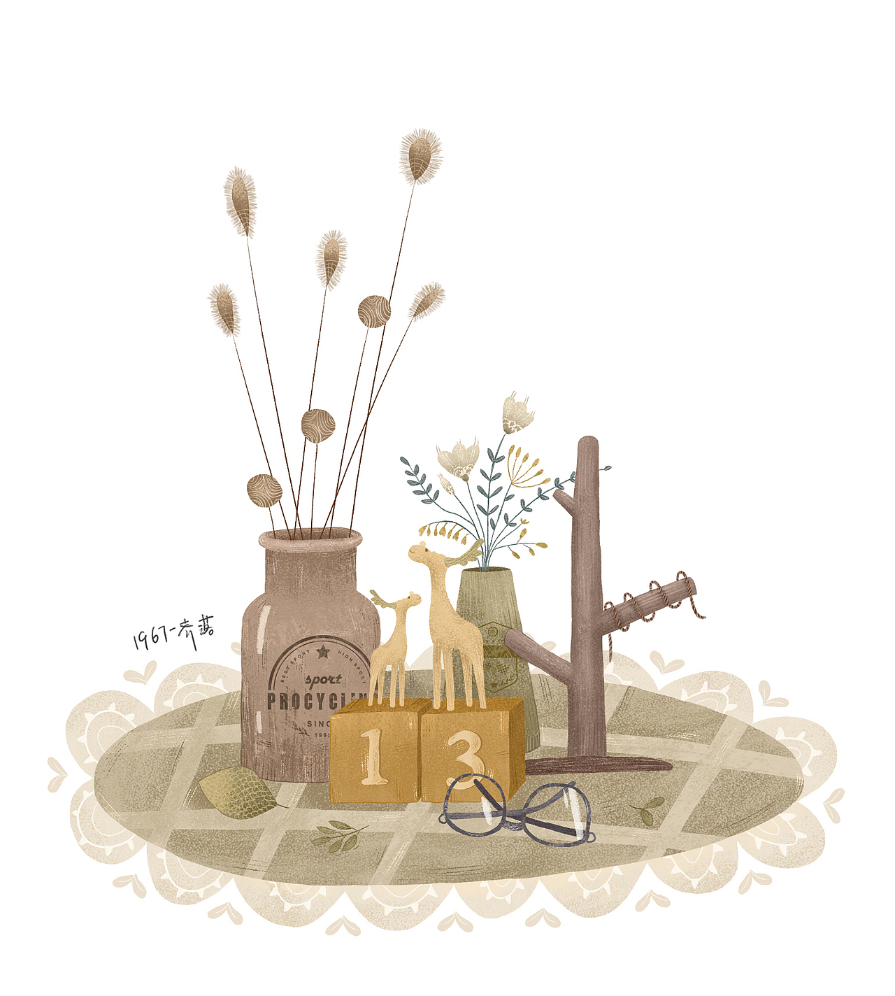 【插畫小場景】一次小小的嘗試~（圖ZMTcyMzYyMTg0） - 創(chuàng)作習(xí)作 - 站酷設(shè)計師齊落原創(chuàng)素材 - 站酷ZCOOL