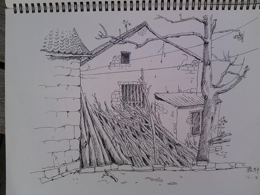 三门峡卢氏瓦窑沟写生