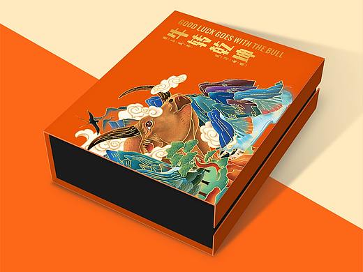 新年包装礼盒“牛转乾坤”