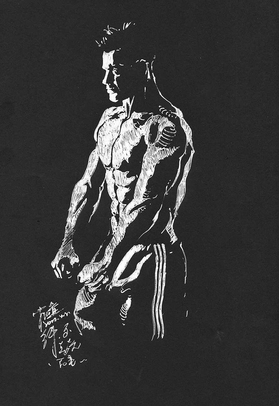 黑白配（图ZNzM4ODExNDg=） - 绘画 - 站酷设计师DX_IDO原创素材 - 站酷ZCOOL