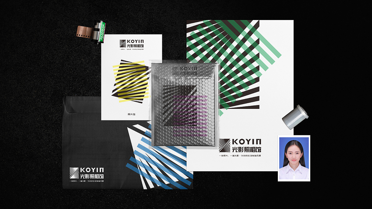 光影照相馆品牌标识设计（图ZMjIwNDg1MjM2） - 品牌 - 站酷设计师吳淳熙原创素材 - 站酷ZCOOL