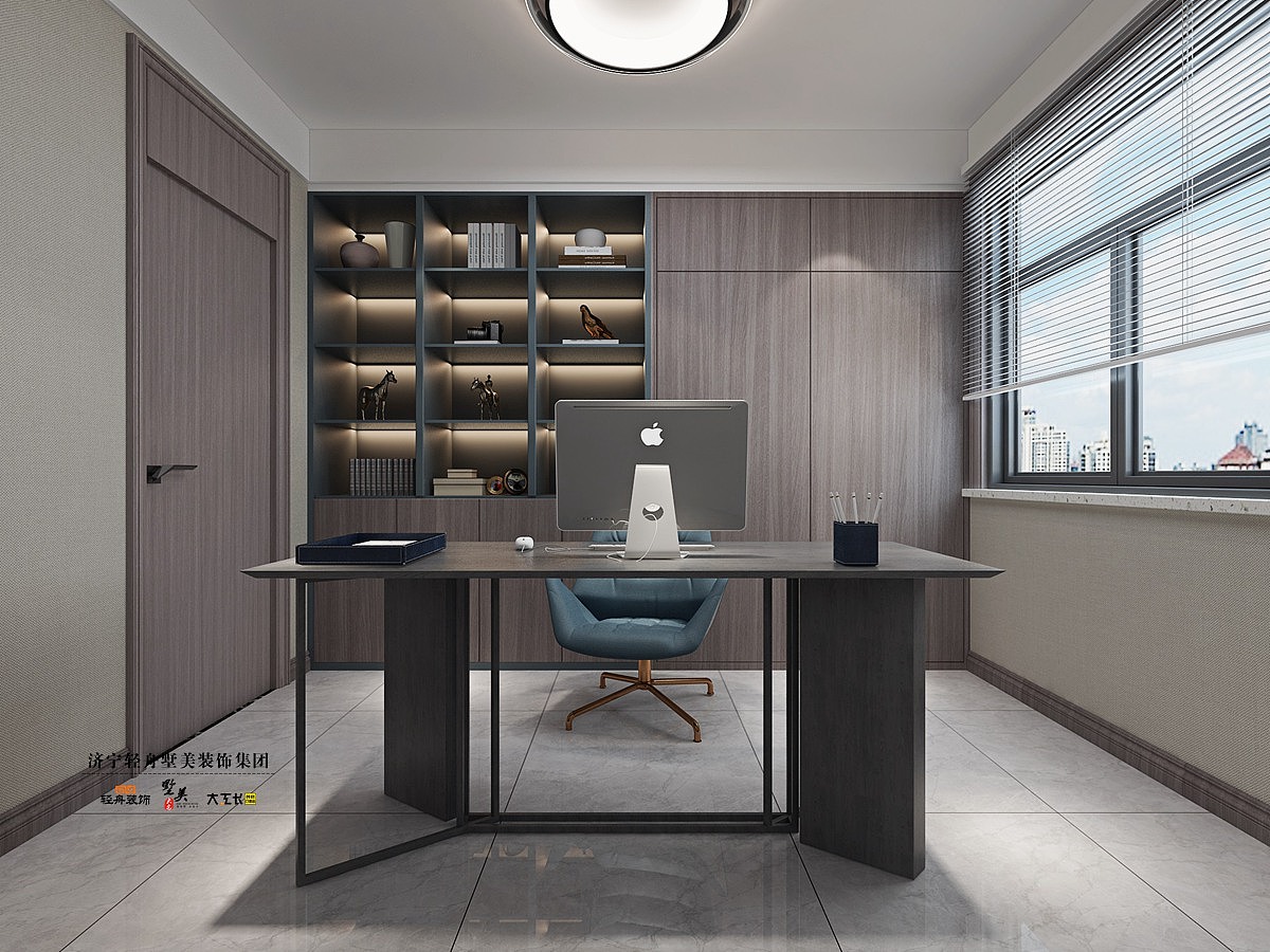 济宁睿湖印象 E2户型148平米 现代轻奢装修设计方案