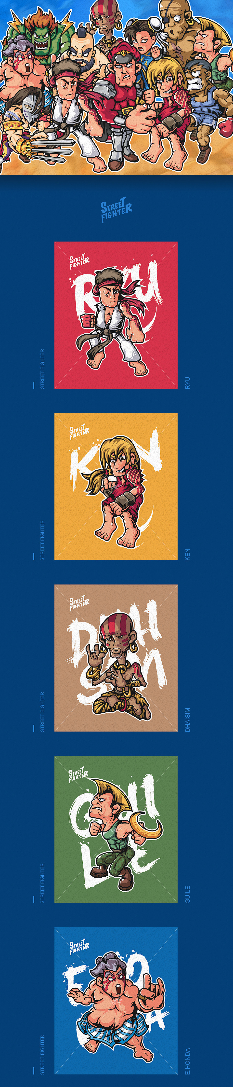 经典游戏【街头霸王】STREET FIGHTER