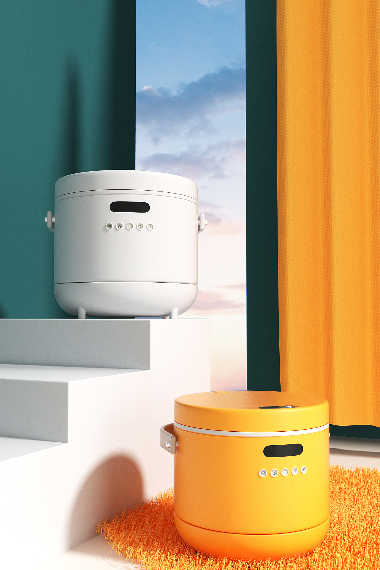 产品场景渲染练习（图ZMjU1MjUzMjA0） - 产品 - 站酷设计师流星碎月原创素材 - 站酷ZCOOL