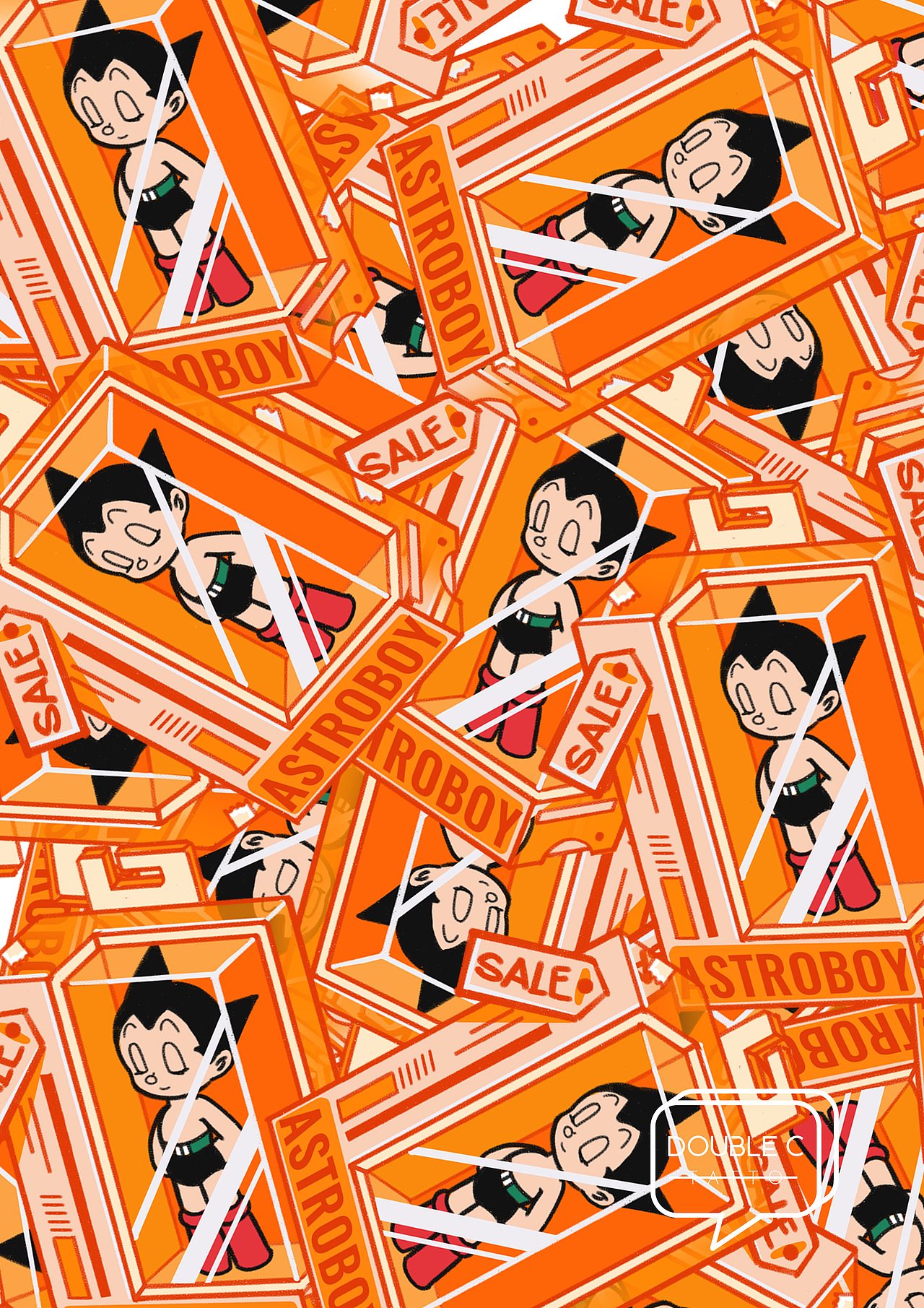 阿童木玩具盒子（图ZMTI2NjA2NjA4） - 艺术插画 - 站酷设计师DoubleCTattoo原创素材 - 站酷ZCOOL