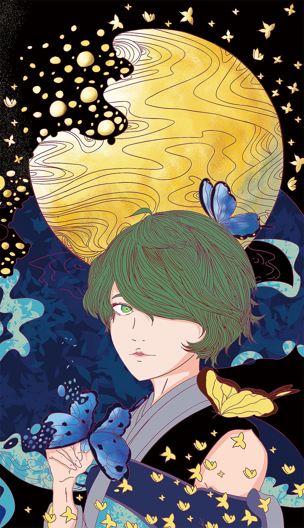 临摹——庄周梦蝶