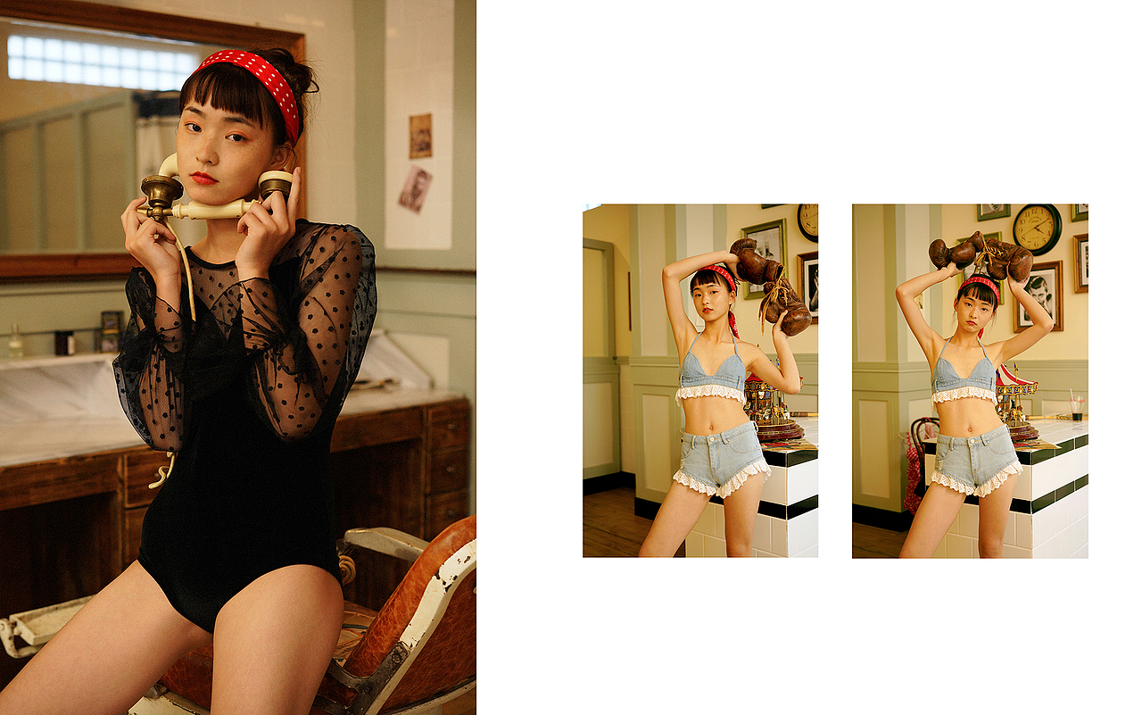 复古泳衣拍摄（图ZMjUzNDgyODg4） - 人像摄影 - 站酷设计师等登邓原创素材 - 站酷ZCOOL