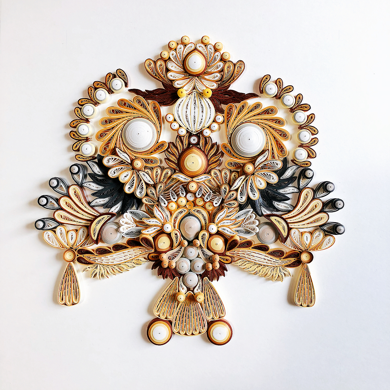 和藝原創(chuàng)衍紙新作（圖ZMTQ5ODUyNDky） - 其他手工藝 - 站酷設計師寓言衍紙_泰然原創(chuàng)素材 - 站酷ZCOOL