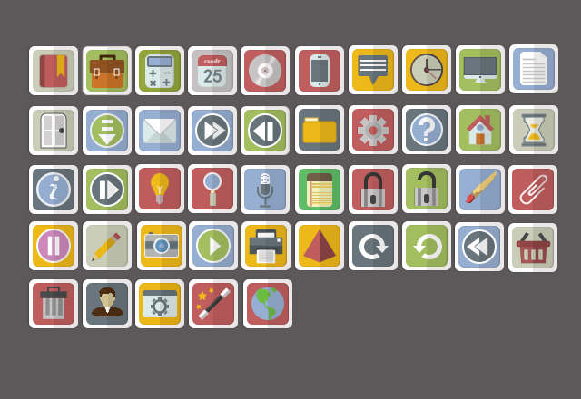 原创作品:模拟图标