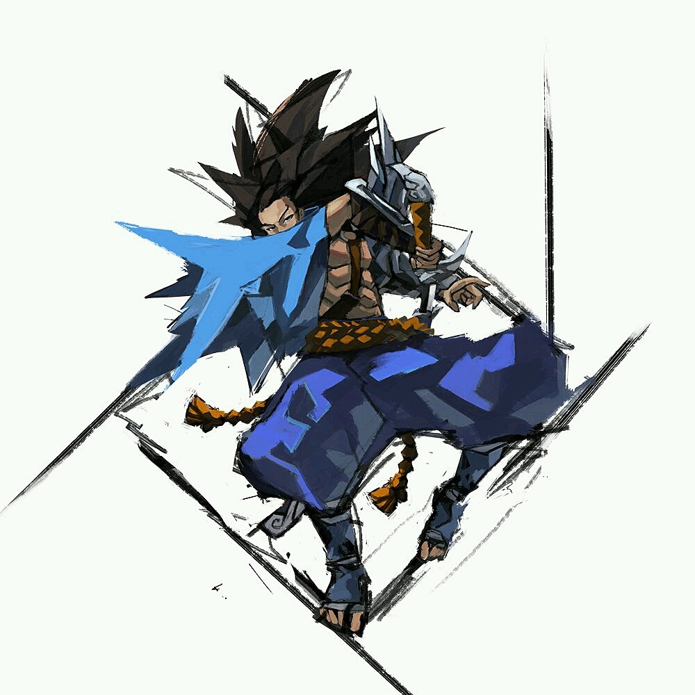 转自国外的大触们的剑豪亚索