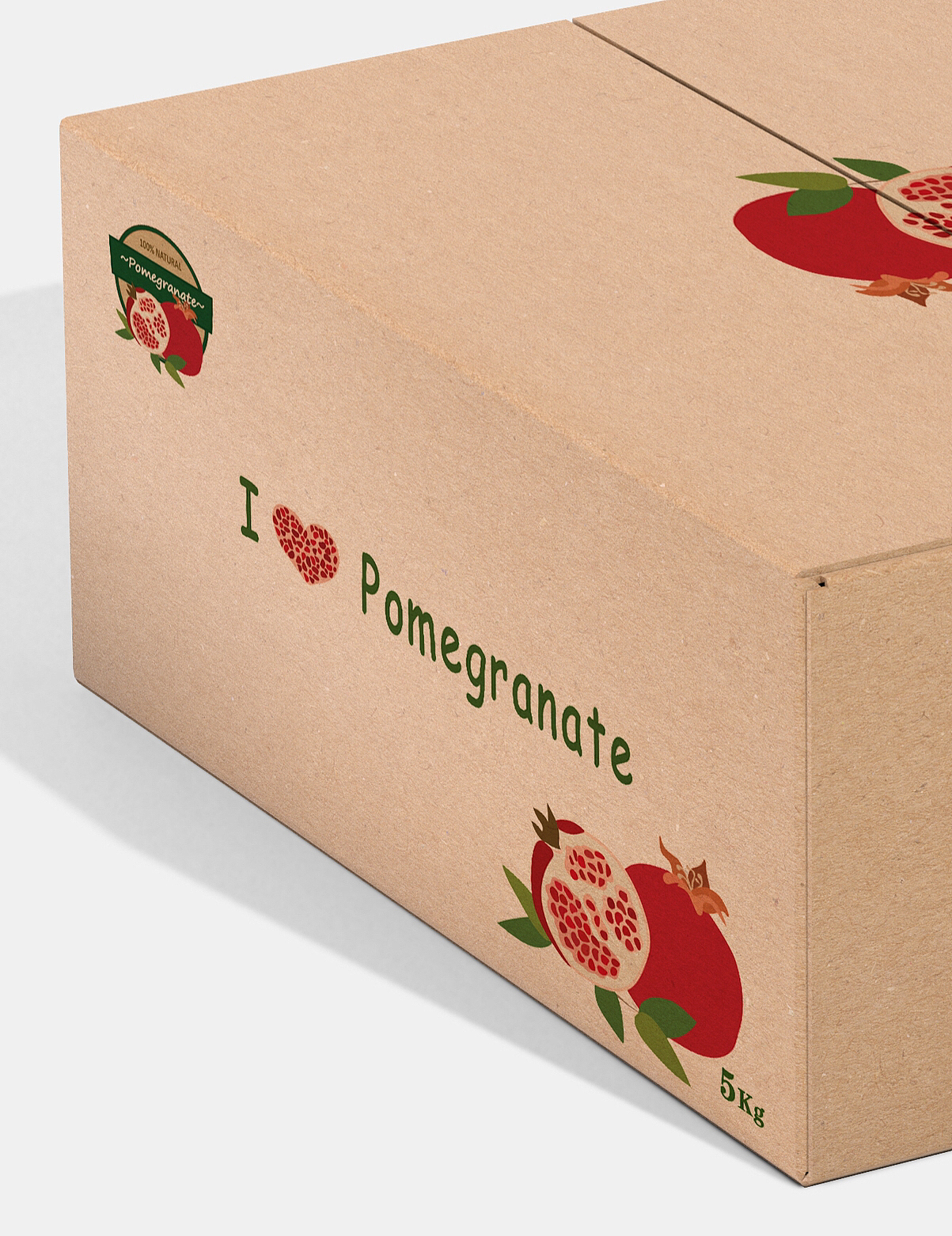 水果盒包装手绘元素（石榴）（图ZMTQ2ODcyNzMy） - 商业插画 - 站酷设计师小海Annika原创素材 - 站酷ZCOOL