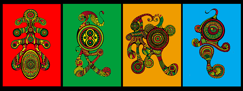 春夏秋冬（图ZNjkxMDcyOA==） - 创作习作 - 站酷设计师feizaimimi原创素材 - 站酷ZCOOL