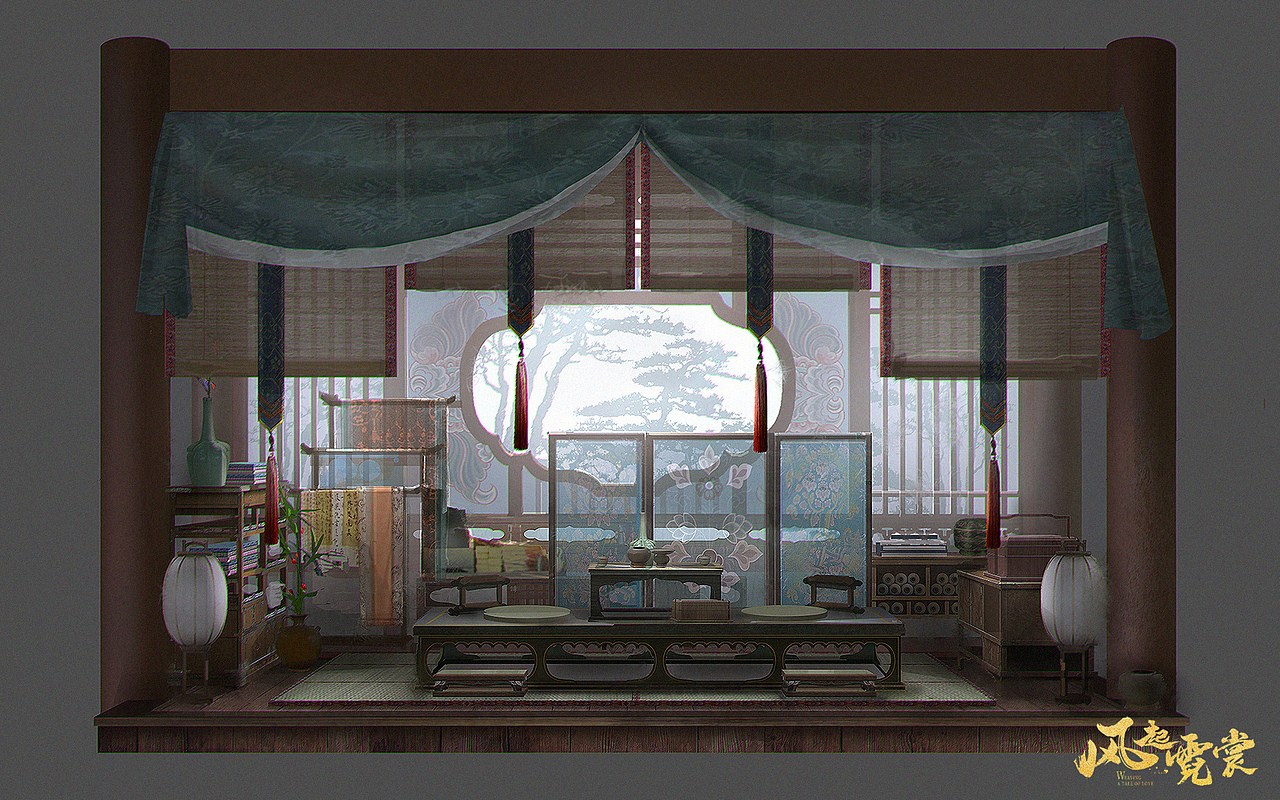 电视剧《风起霓裳》 概念图