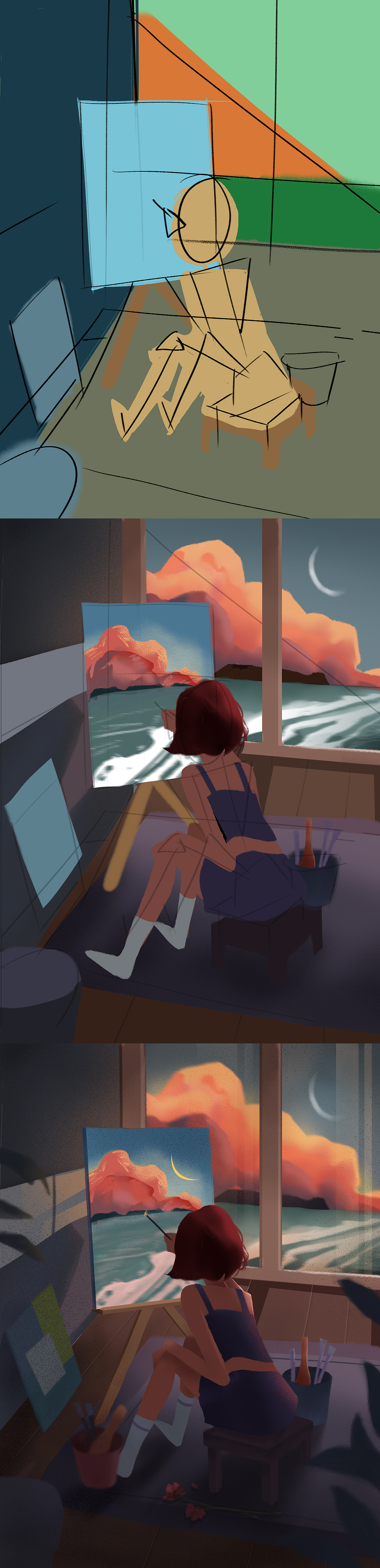 画师繁星计划第四期-第二周（图ZMzI0MTM5MTI4） - 创作习作 - 站酷设计师在下福尔摸鱼原创素材 - 站酷ZCOOL