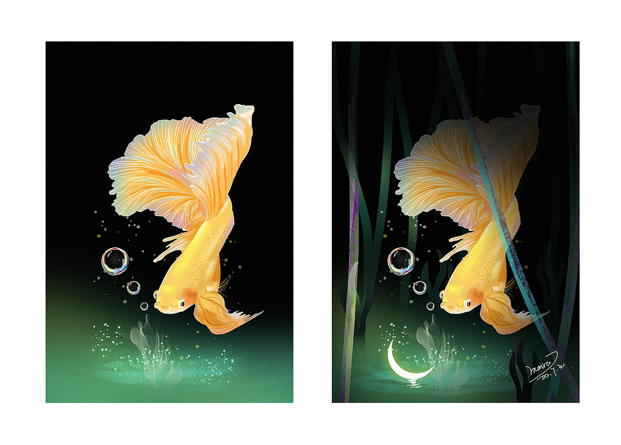 6-8月的一些涂涂画画