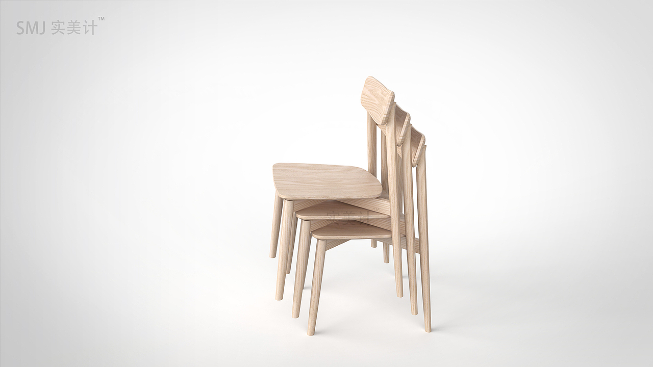 “融”基础款餐桌椅