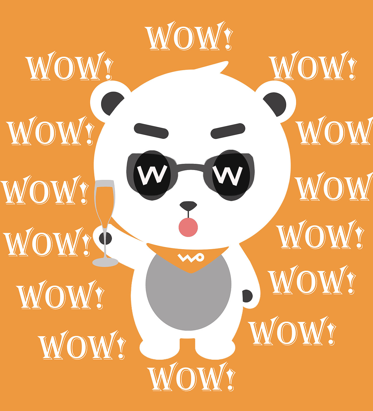 沃熊WOW!!（图ZMTE2ODY0NTUy） - IP形象 - 站酷设计师Eaff_Chan原创素材 - 站酷ZCOOL