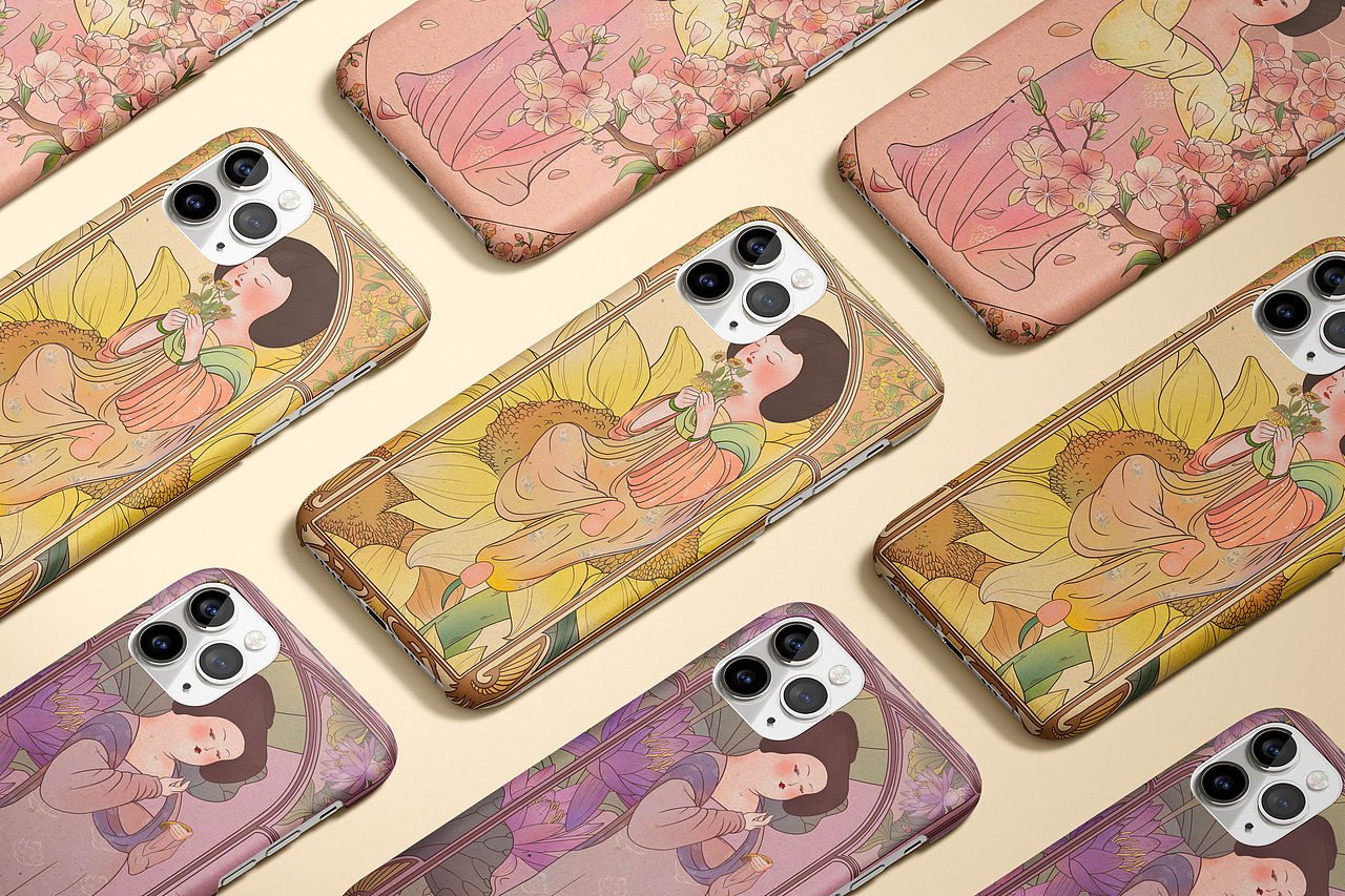 长恨歌（图ZMjExNjg0NjQ0） - 艺术插画 - 站酷设计师小气球本气球原创素材 - 站酷ZCOOL