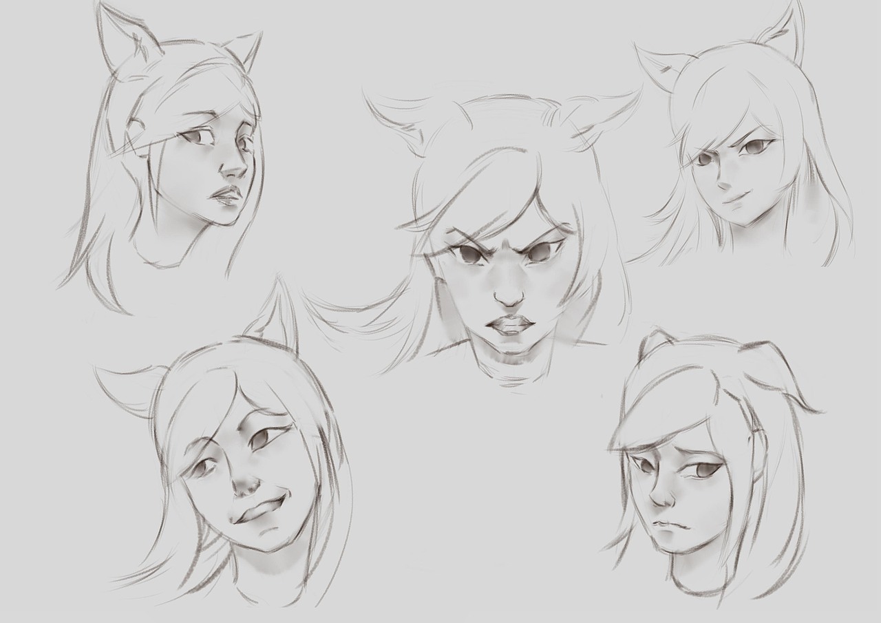 立绘 人物设定 表情集