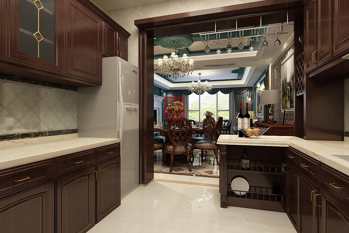 阿尔卡迪亚荣盛城欧式风格装修——金舍装饰