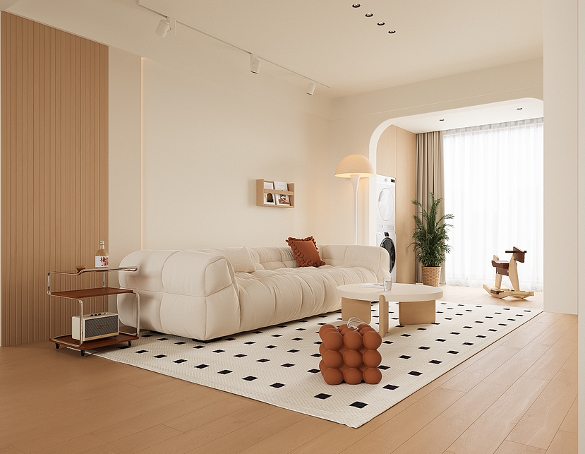 原木奶油风（图ZMzM3ODk1NTQ4） - 家装设计 - 站酷设计师Yizzzzzzz原创素材 - 站酷ZCOOL