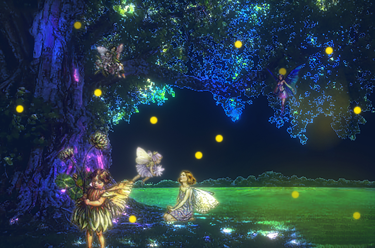 《仲夏夜-之梦》（图ZMjYyOTIxNTI4） - 绘画 - 站酷设计师一粒橙子jessie原创素材 - 站酷ZCOOL