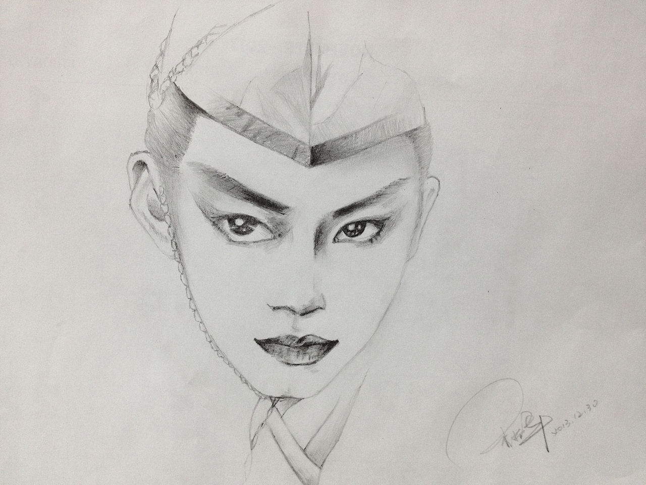 素描、东方（图ZMTMzMjU0NzY=） - 绘画 - 站酷设计师茉莉蜜茶设计人原创素材 - 站酷ZCOOL