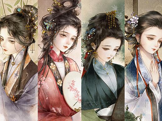 喵绘·秦淮旧梦系列全图