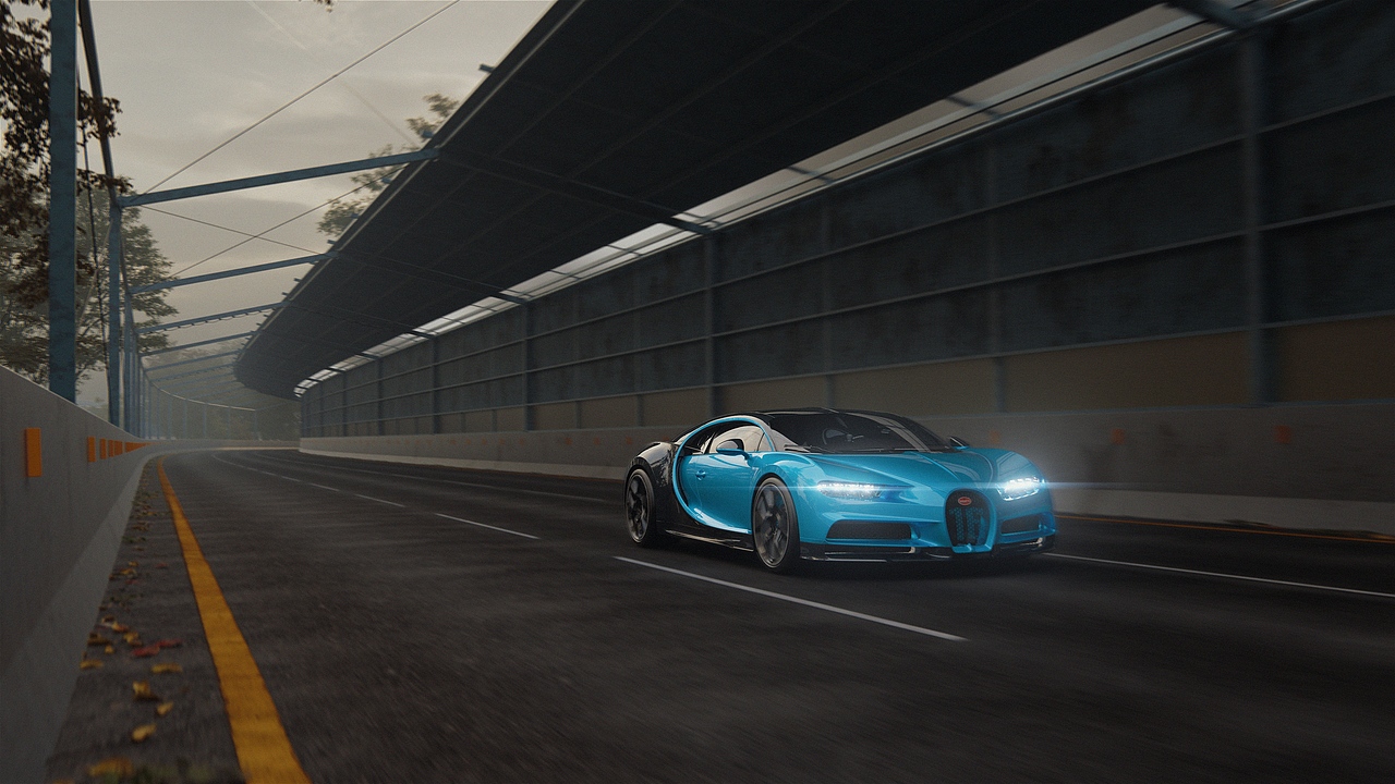 一个汽车场景习作（图ZMjEwMTc1MTMy） - 场景 - 站酷设计师CG研究中心原创素材 - 站酷ZCOOL