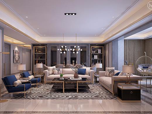 艾美软装｜保利国际（个人主页-ZNDQ5NjEzNzI=） - 家装设计 - 站酷设计师A艾美软装原创素材 - 站酷ZCOOL