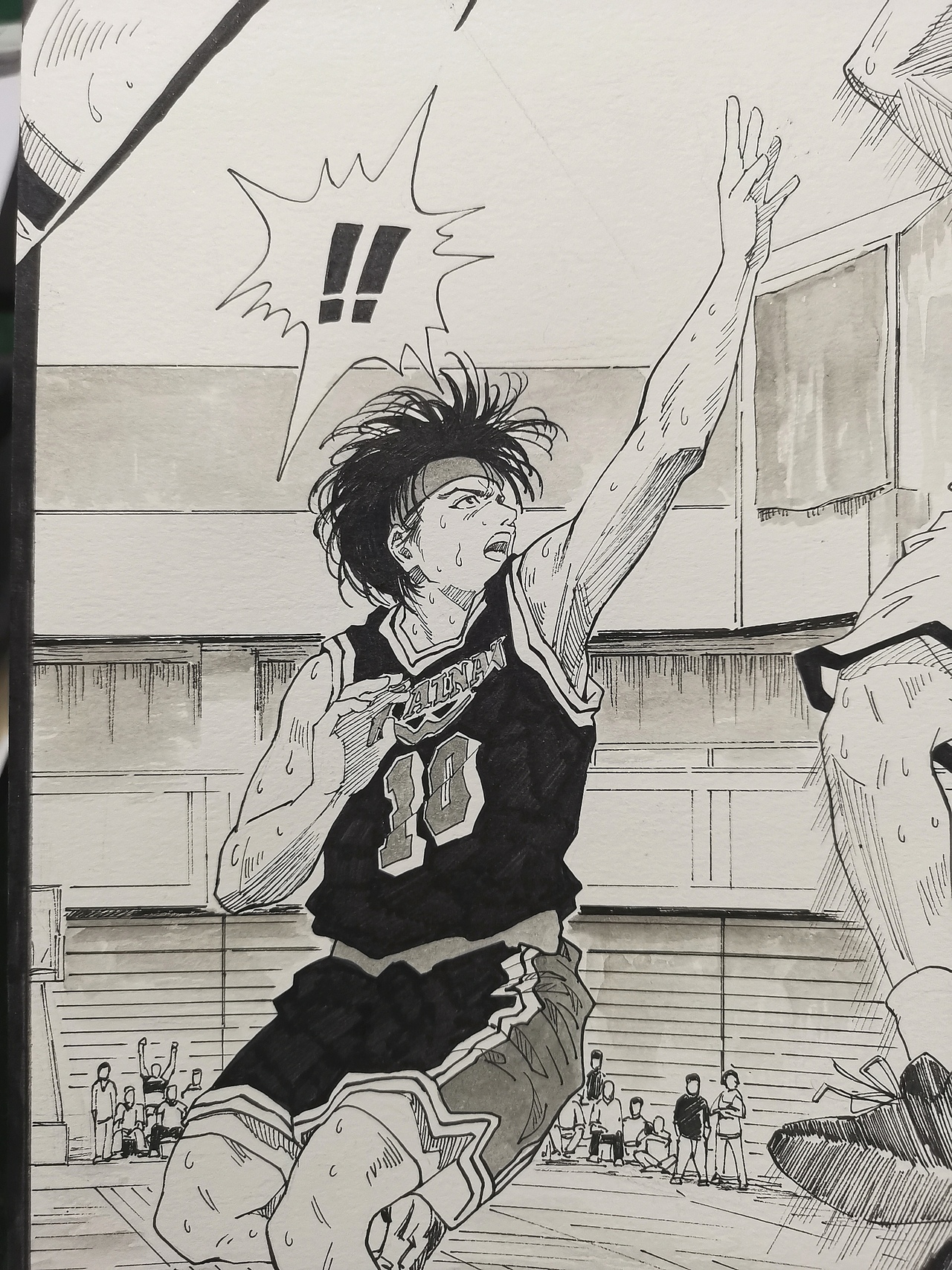 仙道彰侧翼跑投绝杀海南队①（图ZMzcyNjE5MTQw） - 单幅漫画 - 站酷设计师阿拆2026原创素材 - 站酷ZCOOL