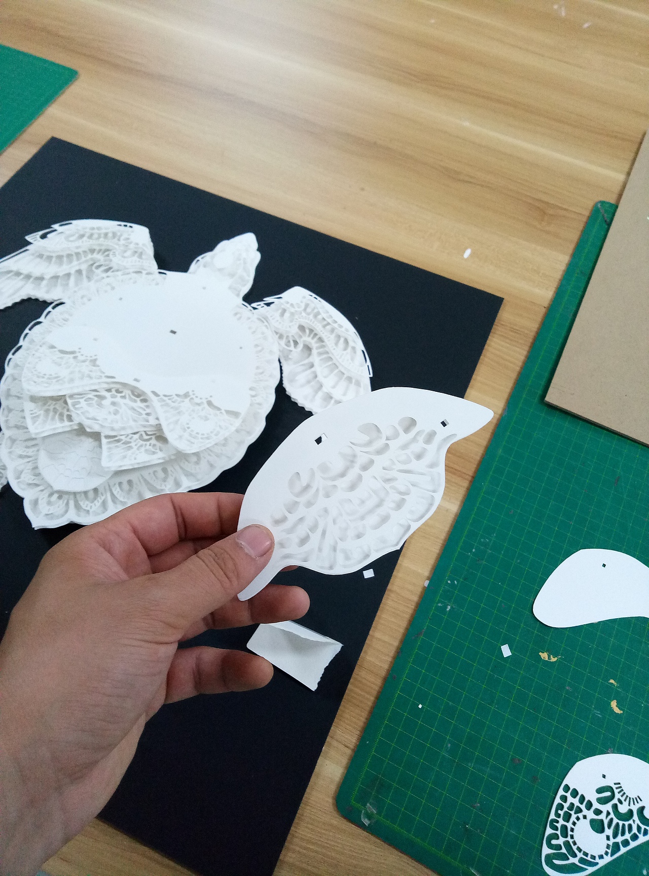 动物头纸雕（图ZMTExMzA4NzQ0） - 工艺品设计 - 站酷设计师朱顺立原创素材 - 站酷ZCOOL