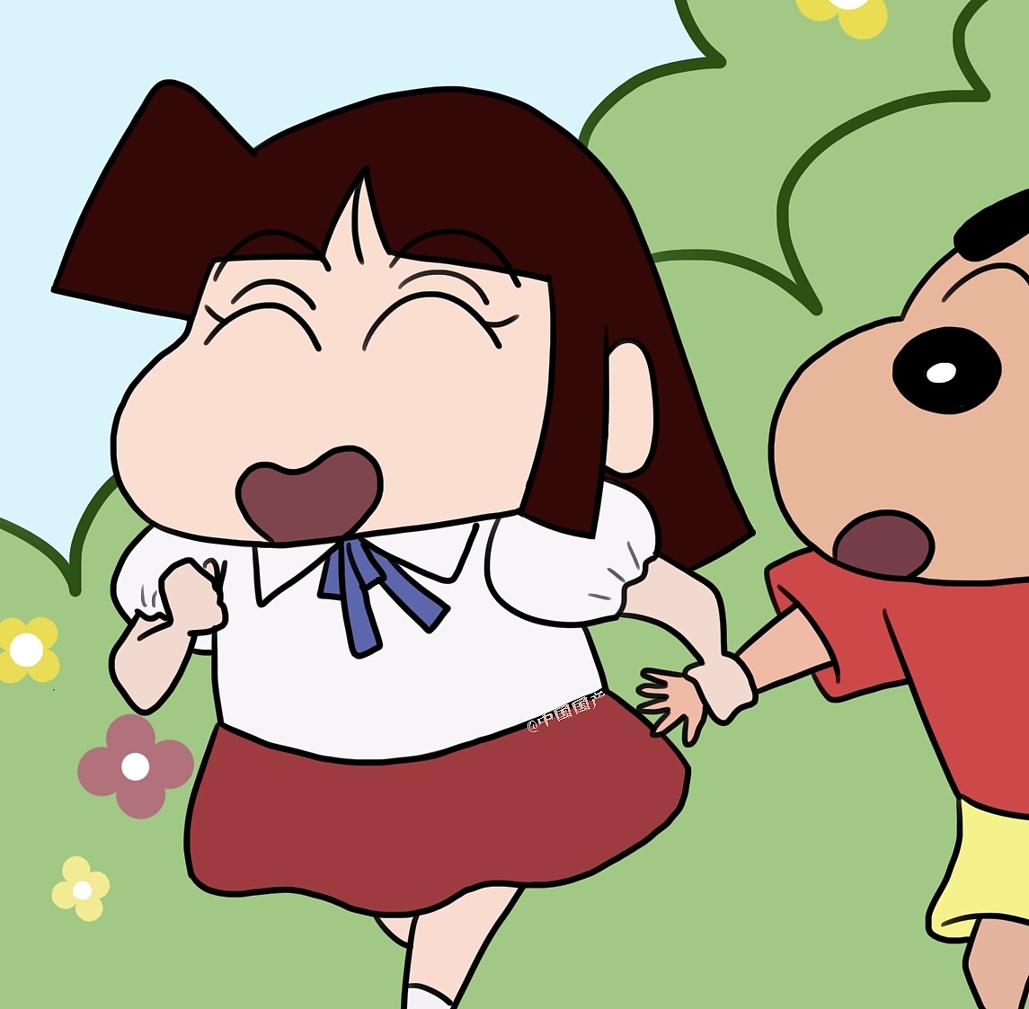 蜡笔小新情头|动漫|动画片|陈软软bingomlird_原创作品-站酷zcool