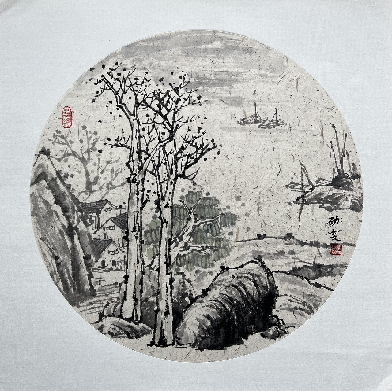 2021山水小品练习（图ZMjk0NTE4MjU2） - 绘画 - 站酷设计师插画小Man原创素材 - 站酷ZCOOL